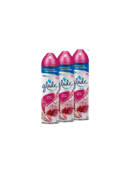 Glade Aerosol Aşkın Büyüsü 300 ML 3 Adet ürün görseli 1