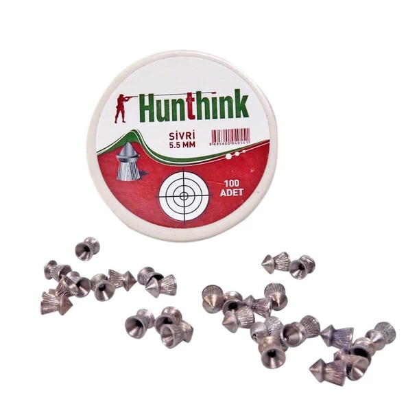Hunthink 5.5mm Pellet 100Lü ürün görseli 1