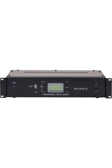 West Sound Tks 207 R V2 Akıllı Okul Zil Saati (Rack Tipi) ürün görseli 1