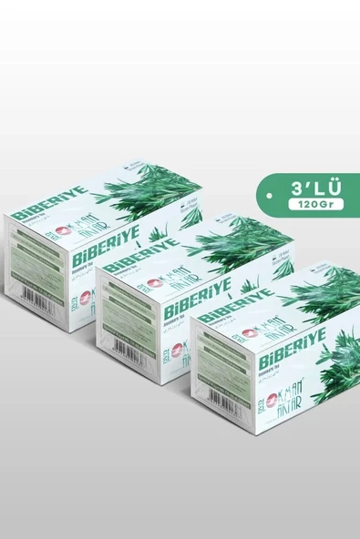 Biberiye Çayı 20 'Li Süzen Poşet 3lü set, Lokman Aktar ürün görseli 1