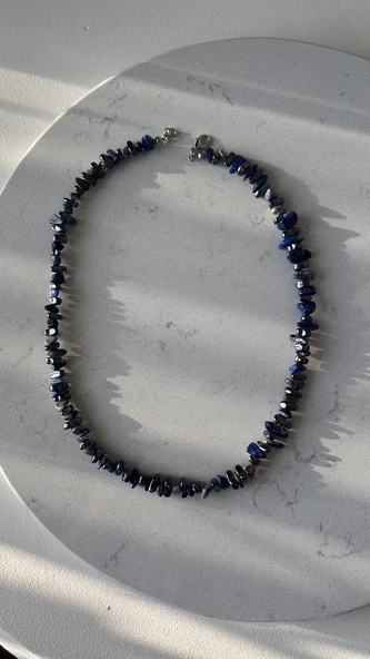 Lapis Lazuli Kolye - Resim 4