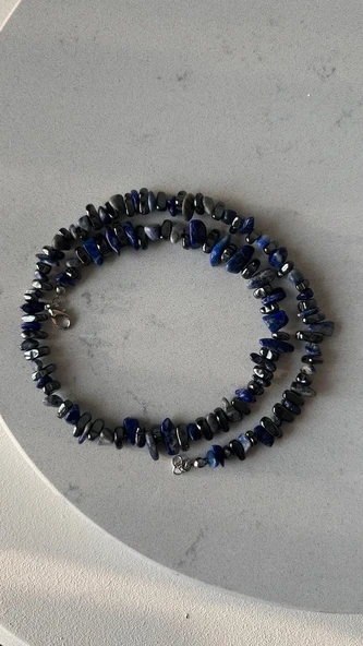 Lapis Lazuli Kolye - Resim 5