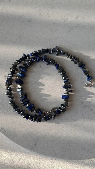 Lapis Lazuli Kolye - Resim 3