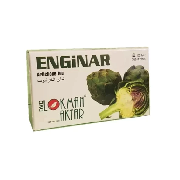 Enginar Çayı Süzen Poşet 20 x 2 G, Lokman Aktar ürün görseli 1