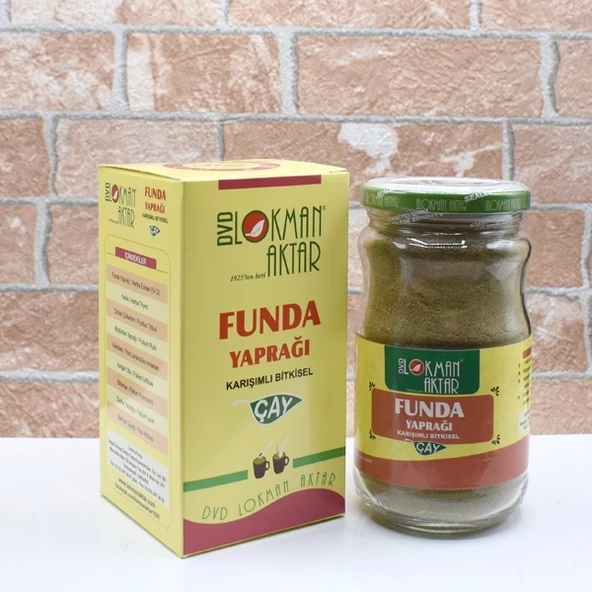 Funda Yaprağı karışımlı Çay 130g 1Adet, Lokman Aktar ürün görseli 1