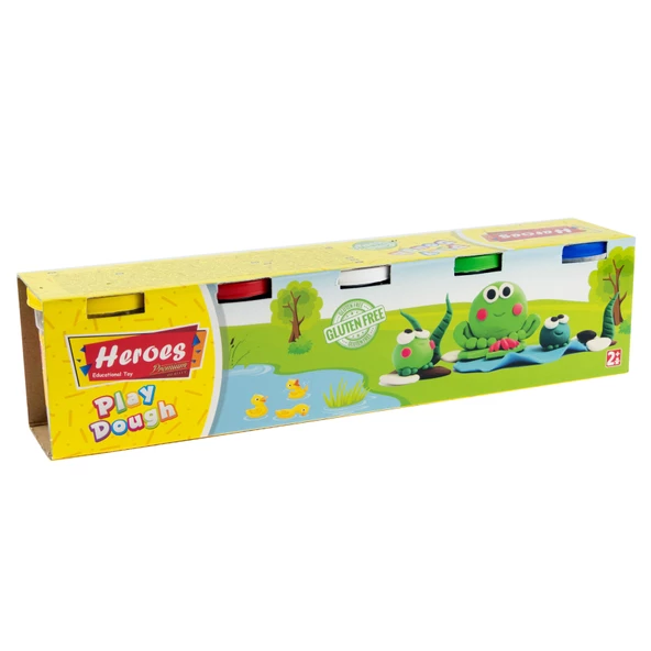 Oyun Hamuru 5 Renk Sevimli Oyun Hamuru 5 100 Gram ürün görseli 1