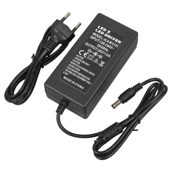 Powermaster 20 Volt 2 Amper 5.5 2.5 Uçlu Lenovo Ibm Notebook Adaptörü - Resim 9