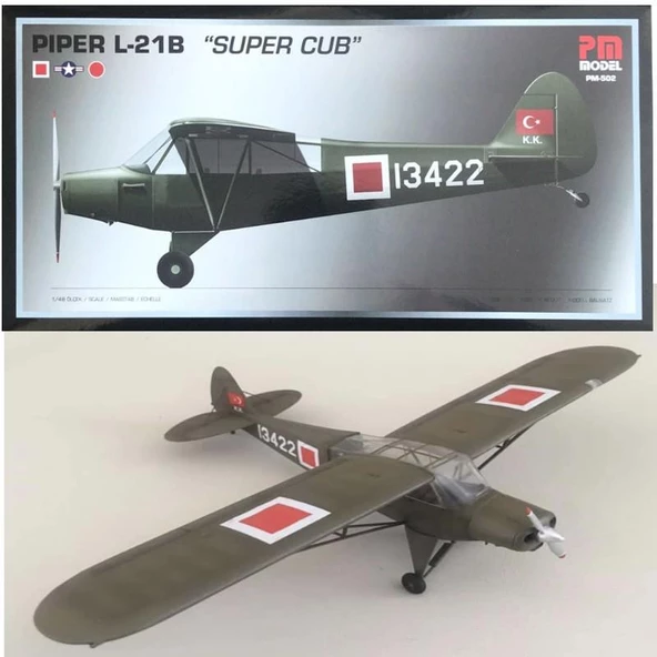Piper L-21 Super Cub Plastik Maket PM 502 ürün görseli 1