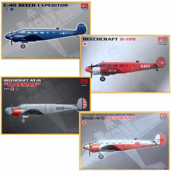 PM Model MAKET SET BEECHCRAFT ürün görseli 1