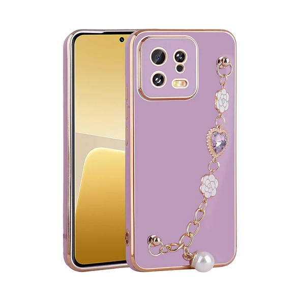 Xiaomi Mi 13 Kılıf El Tutamaçlı Kamera Korumalı Taka Silikon Kapak kılıf ürün görseli 1