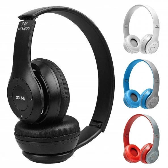 Karler P47 Kafa Bantlı Bluetooth Kulak Üstü Kulaklık ürün görseli 1
