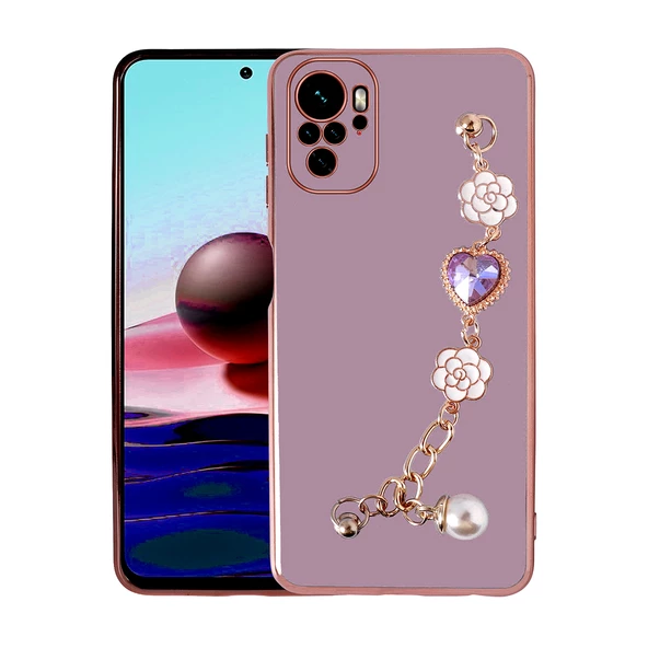 Xiaomi Redmi Note 10 Kılıf El Tutamaçlı Kamera Korumalı Taka Silikon Kapak kılıf ürün görseli 1