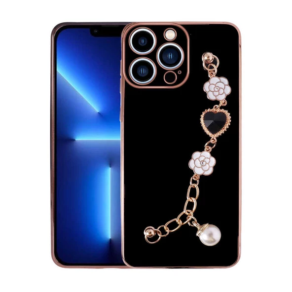 iPhone 13 Pro Kılıf El Tutamaçlı Kamera Korumalı Taka Silikon Kapak ürün görseli 1