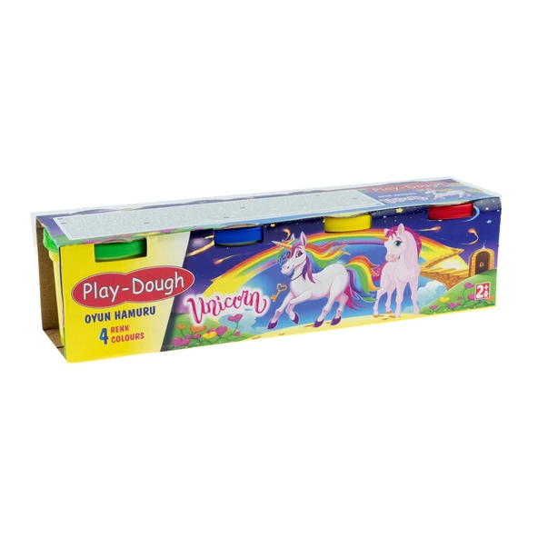 Oyun Hamuru 4 Renk Unicorn 4 100 Gram ürün görseli 1