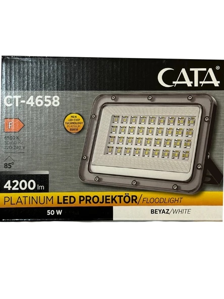 Cata CT-4658 50W 6500K (Beyaz Işık) Led Projektör ürün görseli 1