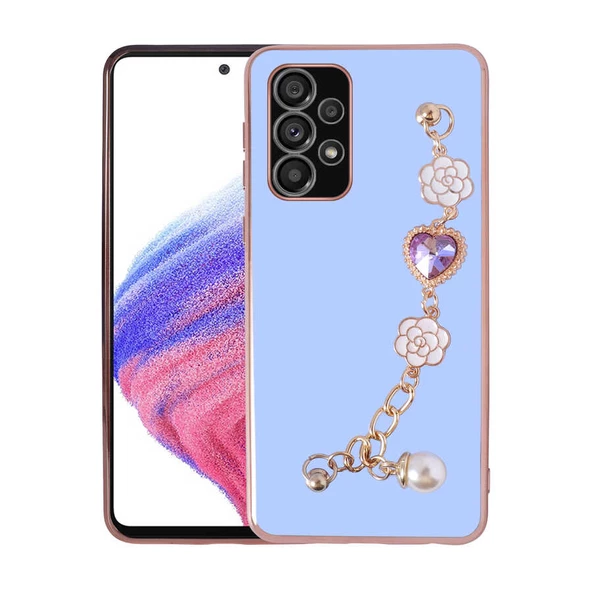 Samsung Galaxy A72 Kılıf El Tutamaçlı Kamera Korumalı Taka Silikon Kapak ürün görseli 1