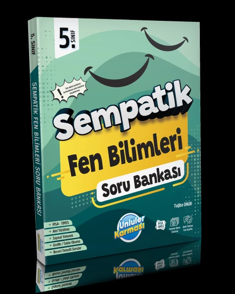 Ünlüler Karması Sempatik 5. Sınıf Fen Bilimleri Soru Bankası Yeni ürün görseli 1