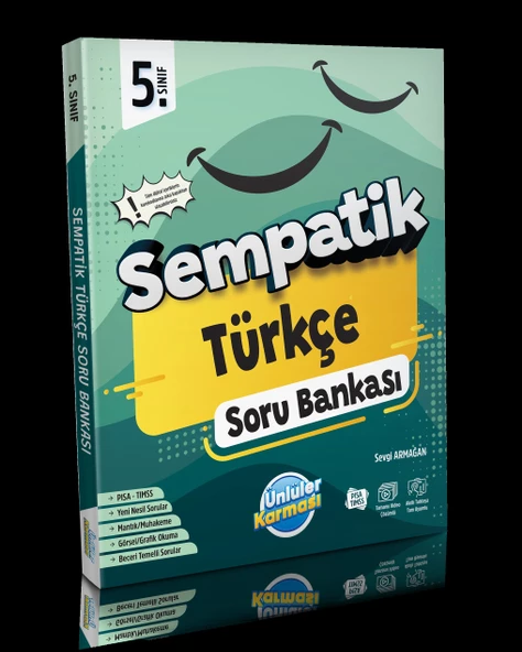 Ünlüler Karması Sempatik 5. Sınıf Türkçe Soru Bankası Yeni ürün görseli 1