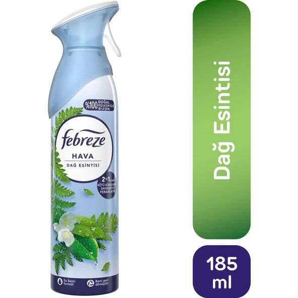 Febreze Hava Ferahlatıcı Sprey Oda Kokusu Dağ Esintisi 185 ml ürün görseli 1