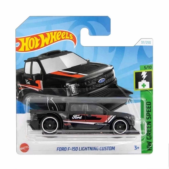 Hot Wheels Ford F-150 Lightning Custom HW Green Speed ürün görseli 1