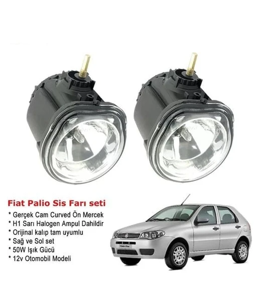 AEM Fiat palio sis lambası farı sağ sol takım ürün görseli 1