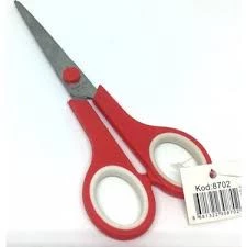 İNOX PLASTİK SAPLI OFİS MAKASI 6,5 İNC ürün görseli 1