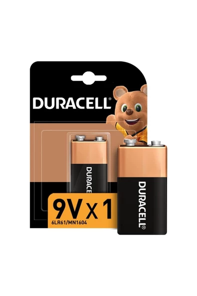 Duracell 9 Volt (2'li) Pil 2 Adet ürün görseli 1