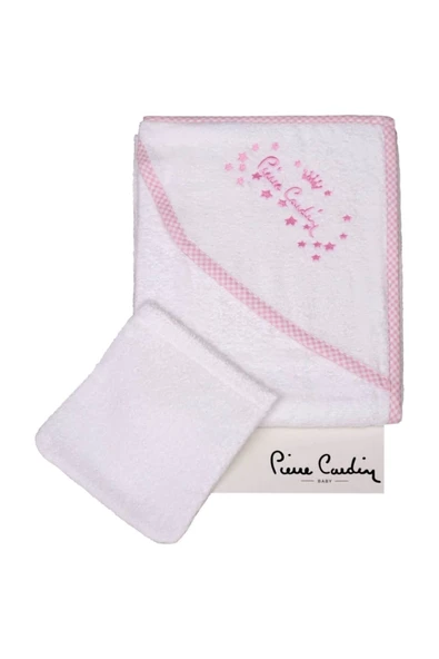 Pierre Cardin Kundak Banyo Havlusu - Pembe ürün görseli 1