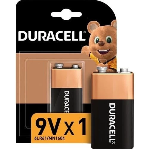 Duracell 9 Volt (4'lü) 4 Adet Pil - Resim 4