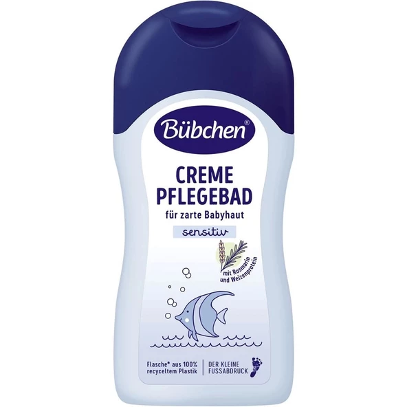 Bübchen Yenidoğan Hassas Ciltler için Göz Yakmayan Şampuan & Duş Kremi 400 ml ürün görseli 1