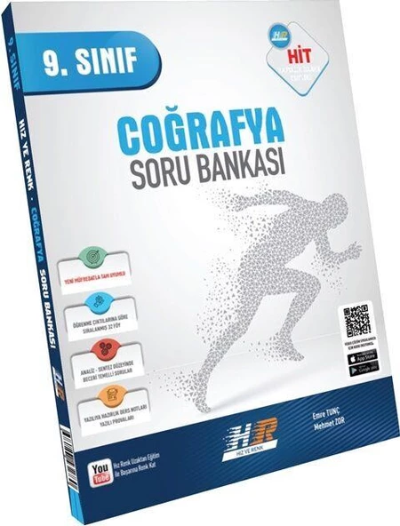 9. Sınıf Coğrafya HİT Soru Bankası Hız ve Renk ürün görseli 1