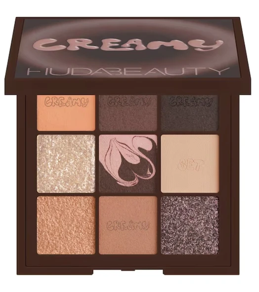 HUDA BEAUTY Creamy Obsessions - Göz Farı Paleti ürün görseli 1