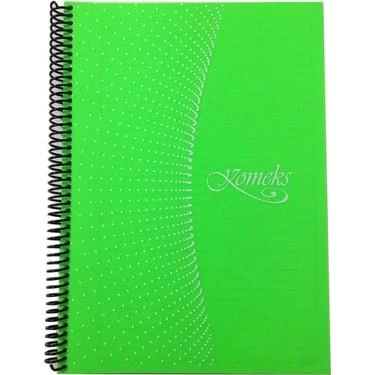 KOMEKS SPIRALLI DEFTER PP KAPAK 120YP DUZ 013. ürün görseli 1