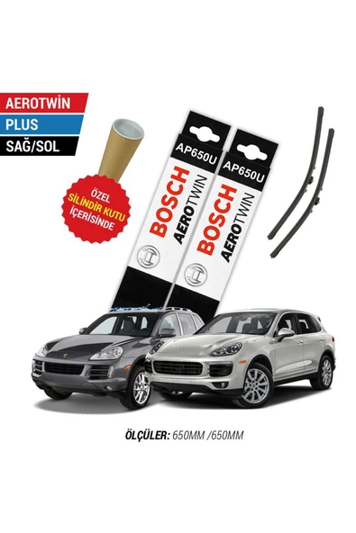 Porsche Cayenne Silecek Seti (2007-2017) Bosch Aerotwin Plus ürün görseli 1