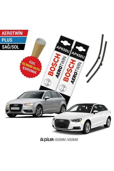 Audi A3 Silecek Takımı (2013-2020) Bosch Aerotwin Plus ürün görseli 1