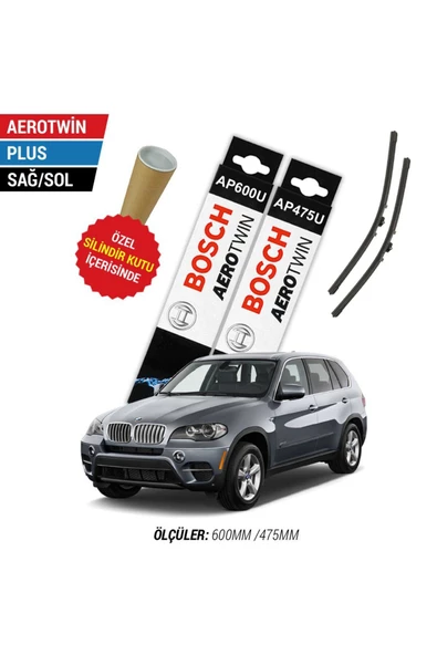 BMW X5 Silecek Takımı (2007-2013 E70) Bosch Aerotwin Plus ürün görseli 1