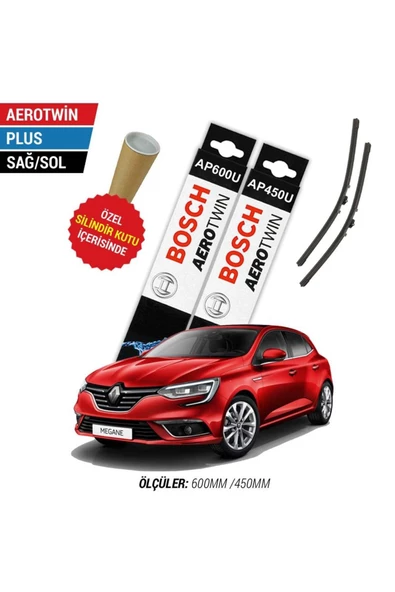 Renault Megane 4 Silecek Seti (2016-2023) Bosch Aerotwin Plus ürün görseli 1