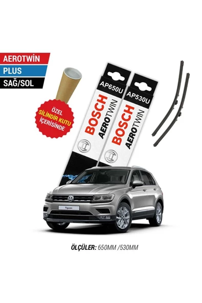 VW Tiguan Silecek Takımı (2016-2022) Bosch Aerotwin Plus ürün görseli 1