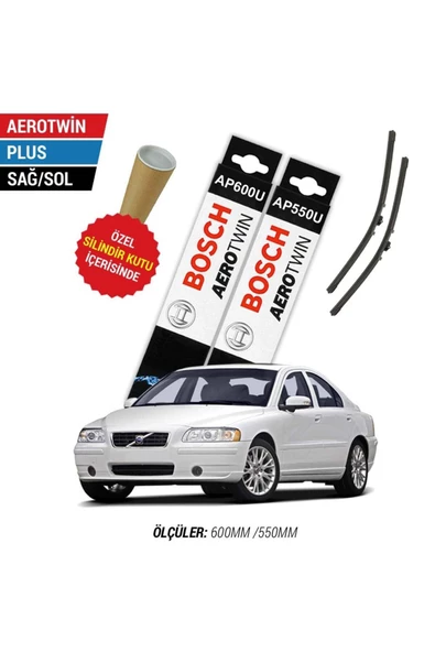 Volvo S60 Silecek Takımı (2004-2010) Bosch Aerotwin Plus ürün görseli 1