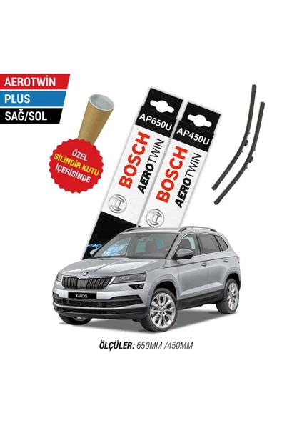 Skoda Karoq Silecek Takımı (2018-2023) Bosch Aerotwin Plus ürün görseli 1