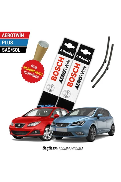 Seat İbiza Silecek Takımı (2009-2016) Bosch Aerotwin Plus ürün görseli 1