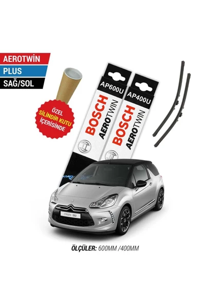 Citroen DS3 Silecek Takımı (2010-2014) Bosch Aerotwin Plus ürün görseli 1