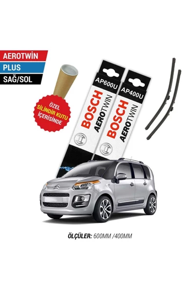Citroen C3 Picasso Silecek (2011-2014) Bosch Aerotwin Plus ürün görseli 1