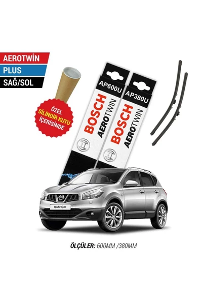 Nissan Qashqai Silecek Takımı (2007-2013) Bosch Aerotwin Plus ürün görseli 1