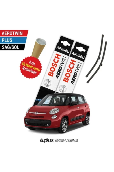 Fiat 500L Silecek Takımı (2013-2017) Bosch Aerotwin Plus ürün görseli 1