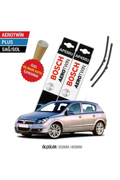 Opel Astra H Silecek Seti (2004-2013) Bosch Aerotwin Plus ürün görseli 1