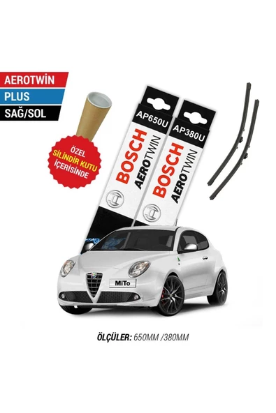 Alfa Romeo Mito Silecek (2008-2016) Bosch Aerotwin Plus ürün görseli 1