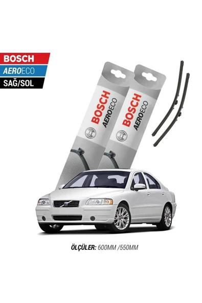 Volvo S60 2008 Model Bosch Aeroeco Muz Silecek Takımı ürün görseli 1