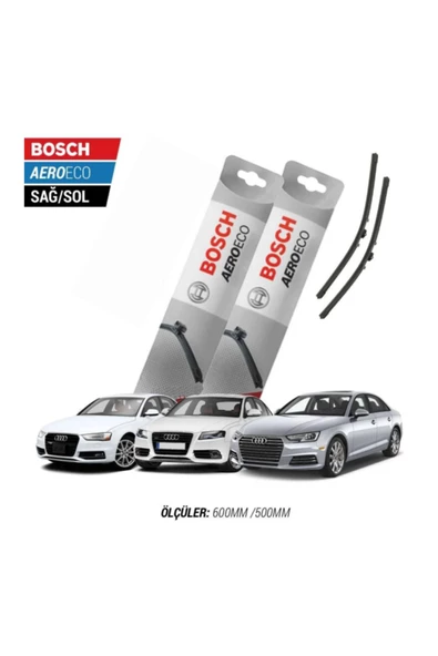 Audi A4 2011 Model Bosch Aeroeco Muz Silecek Takımı ürün görseli 1