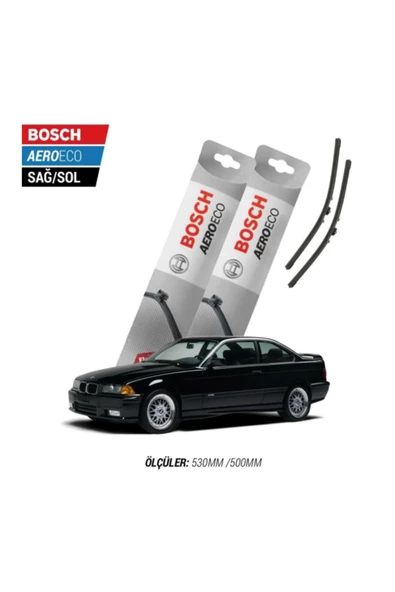 Bmw 3 Serisi E36 1996 Model Bosch Aeroeco Muz Silecek Takımı ürün görseli 1